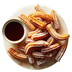 12 Sugar Coated Churros 