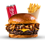 Buffalo Smash Burger Meal 